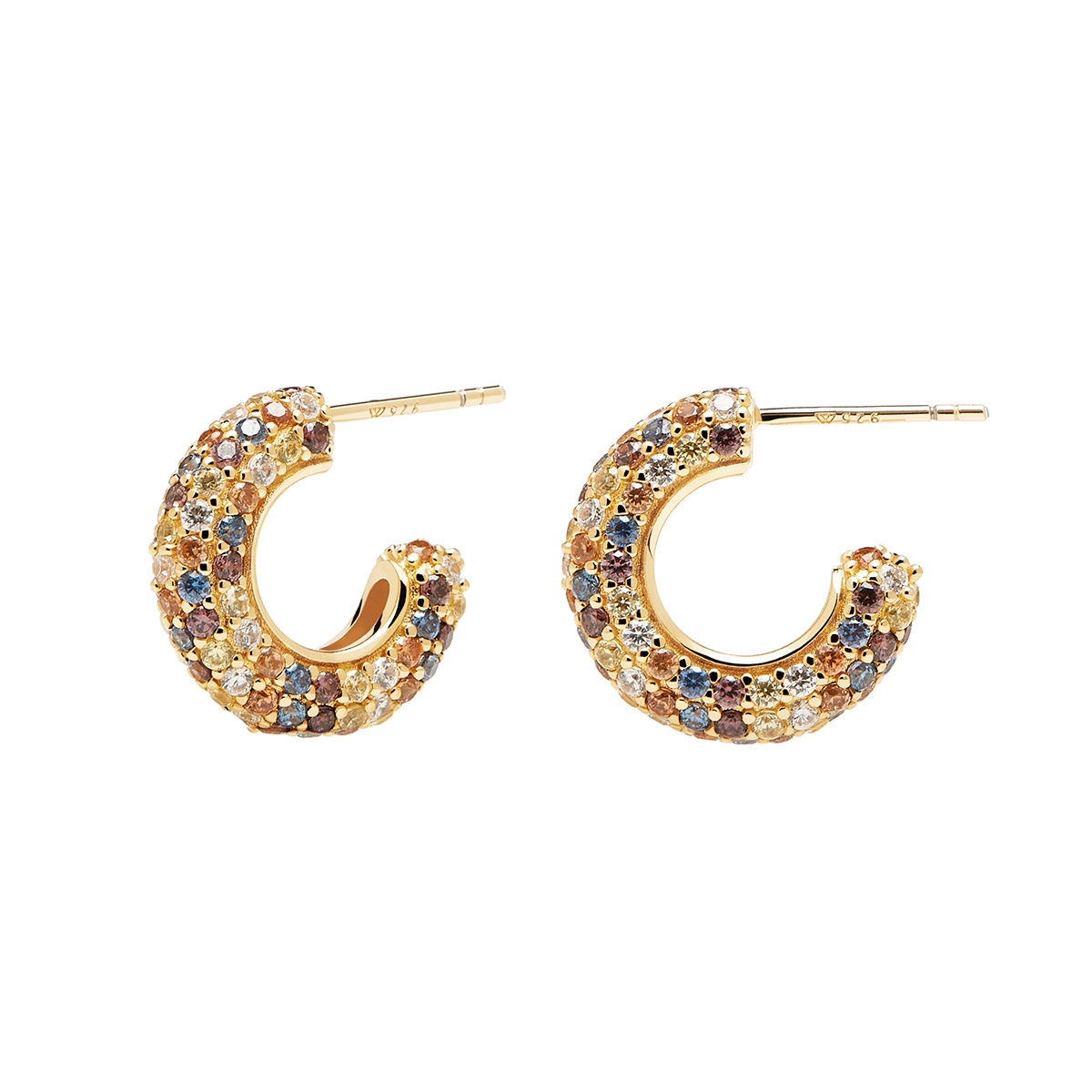 Pd Paola Tiger Gold Earrings